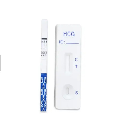 Kit Tes Diagnostik Kaset Cepat HCG Kehamilan Akurat Untuk Pengujian Sendiri di Rumah