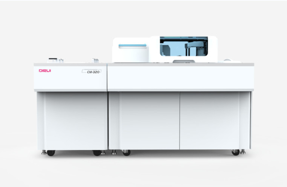 Deteksi Tabrakan Otomatis Immunoassay Analyzer Clia CM-320 320T/H