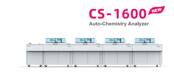 Penganalisis Biokimia Medis Sepenuhnya Otomatis Desain Modular CS-1600 1600 T/H