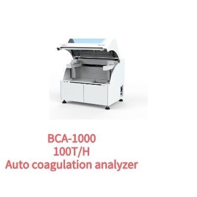 CE Automated Blood Coagulation Analyzer Sistem Analisis Darah BCA-1000