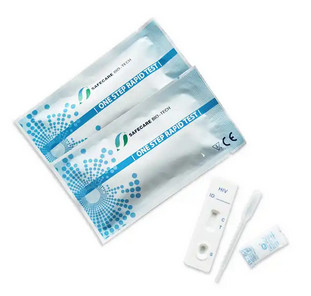 Self Testing Rapid Diagnostic Test Kit HIV Saliva OEM Untuk Penggunaan Di Rumah