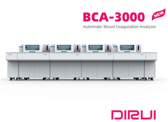 Penganalisis Koagulasi Darah Otomatis Genggam BCA-3000 yang Disesuaikan