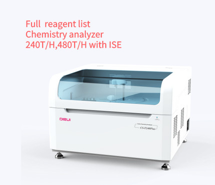 Penganalisis Kimia Klinis Otomatis Perlindungan Tabrakan CS-T240Plus 240T/H