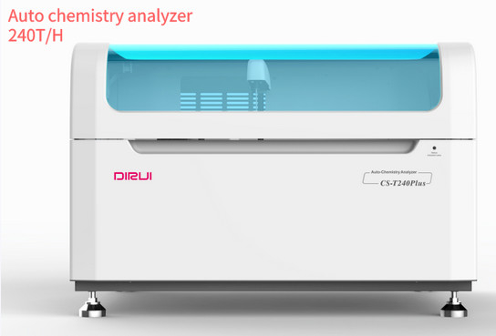 Penganalisis Kimia Klinis Otomatis Perlindungan Tabrakan CS-T240Plus 240T/H