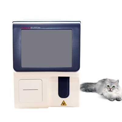 Clinical Auto Hematology Analyzer Mesin Cbc Sepenuhnya Otomatis Untuk Penggunaan Hewan