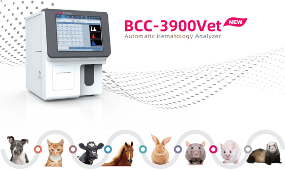 Clinical Auto Hematology Analyzer Mesin Cbc Sepenuhnya Otomatis Untuk Penggunaan Hewan