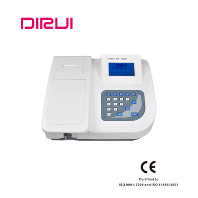 12nm Semi Automated Biochemistry Analyzer Layar Sentuh Semi Auto Analyzer