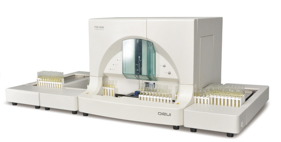 Mesin Penganalisis Urine 120 T/H Penganalisis Urinalisis Otomatis Hibrid