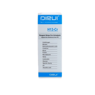 Strip Tes Analisis Urin Diagnostik Medis Strip Reagen Urinalisis ISO