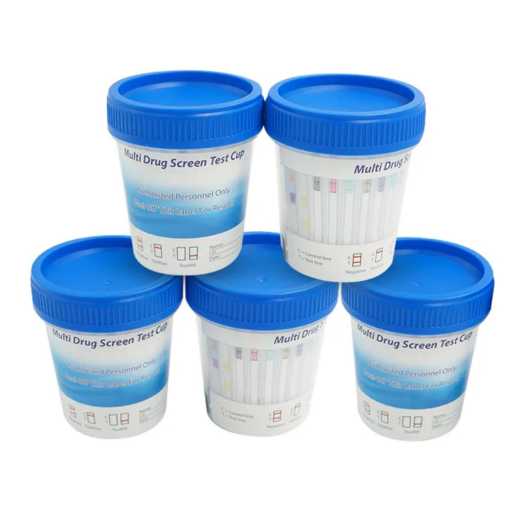 12 Panel Tes Obat Urine DOA Cup Multi Obat Cepat Untuk Rumah Sakit